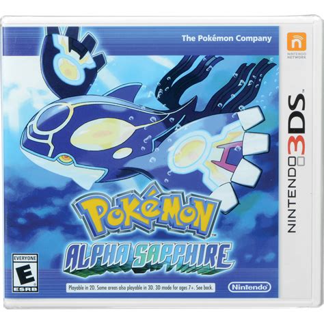 Nintendo Pokémon Alpha Sapphire Nintendo 3ds Ctrpecle