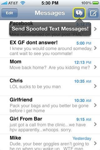 Free anonymous text messaging sites are free to send anonymous messages globally. Send Fake Text Messages With SpoofTexting For iPhone