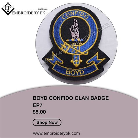 Boyd Confido Clan Badge Clan Badge Boyds