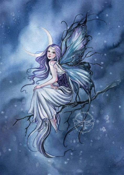 Embrace The Magic Of Frost Fairies With This Enchanting Artwork