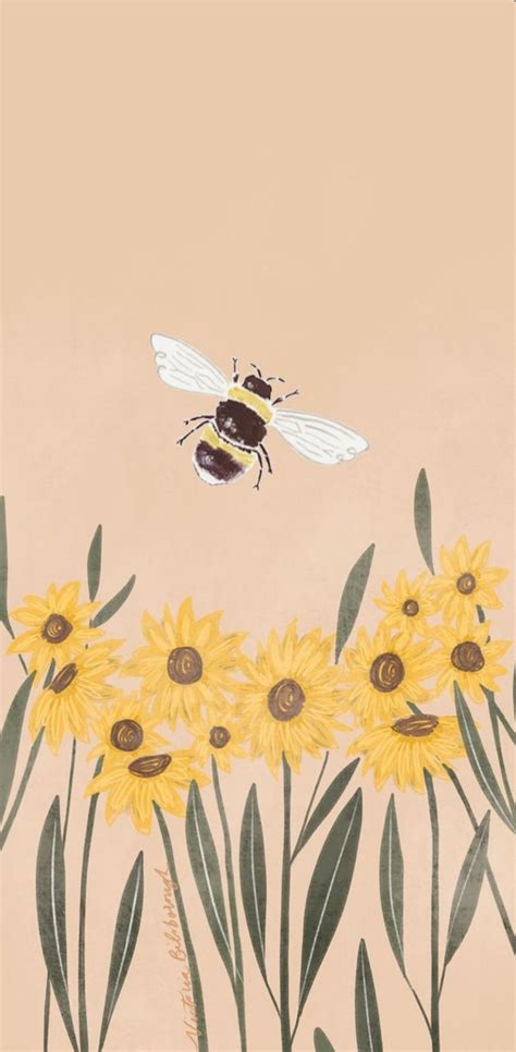 Yellow Bee Aesthetic Wallpapers Top Free Yellow Bee Aesthetic