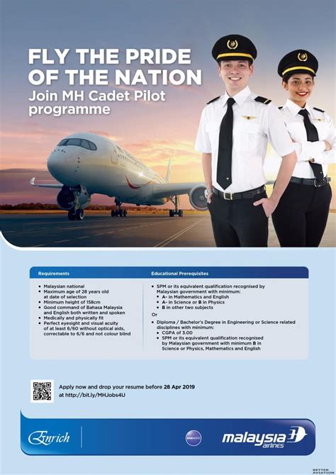 Malaysia Airlines Cadet Pilot Trainee 2019 Better Aviation