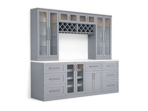 New Age Make A Home Bar Gray Shaker Style Cabinet