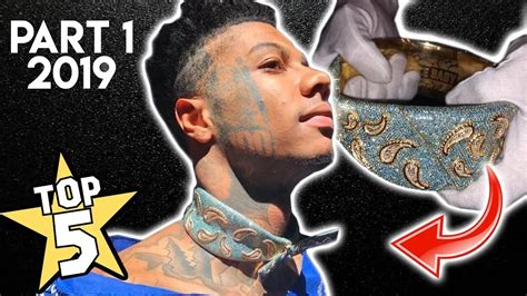 Top 5 Rapper Chains 2019 Part 1 Blueface Dababy Nle Choppa