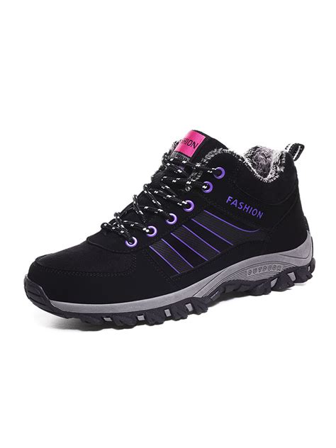 Own Shoe Womens Casual Sports Shoes Winter Comfortable Fur Lining