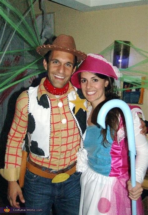 Toy Storys Woody And Bo Peep Couple Costume