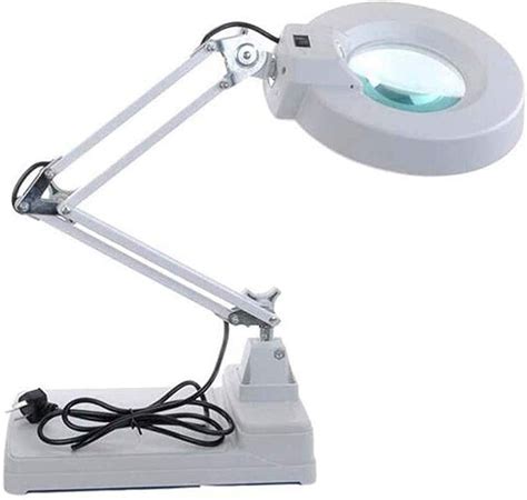 Magnifier Magnifying Magnifier Glass With Led Multi Functional 10x 20x On Stand Clamp Arm Hands