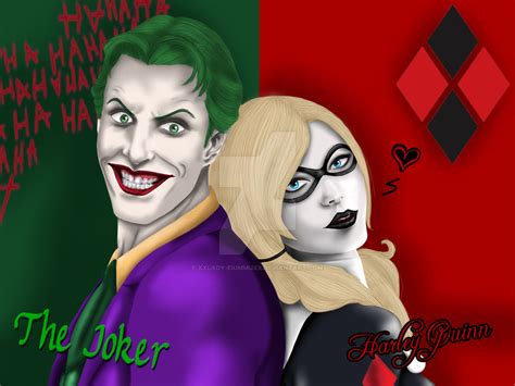 The Joker An Harley Quinn By Xxlady Ekimmuxx On Deviantart