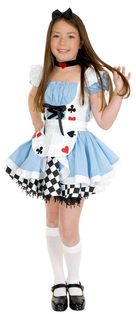 Fairy Tale Alice In Wonderland Kids Costume Alice In Wonderland