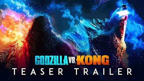 Kong sees king kong in the rain interacting with a human character. GODZILLA VS KONG - TEASER TRAILER - FAN MADE - 2021 - YouTube