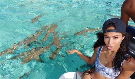 Joan Smalls Jets Off To Bora Bora For The Dreamiest Summer Vacation