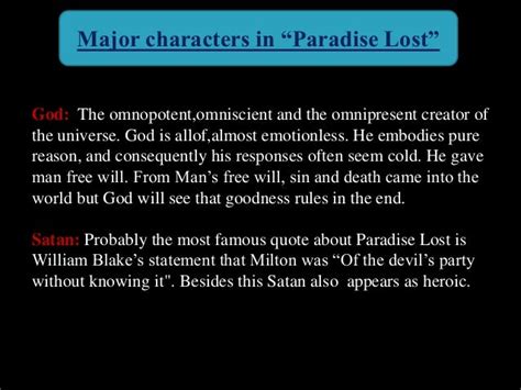 Free Will Quotes Paradise Lost Paradise Lost Paradise Quotes Lost