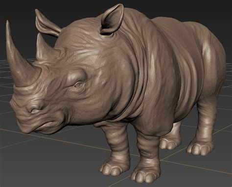 Work In Progress Rhino 3d Sculpt