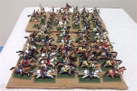 Painted 172 Scale Toy Soldiers 79 Figures Aetius Roman Army 5th