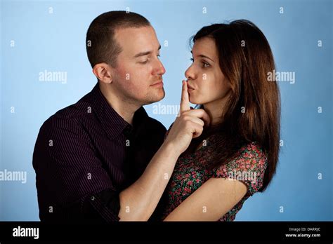 Dont Say Anything Stock Photo Alamy