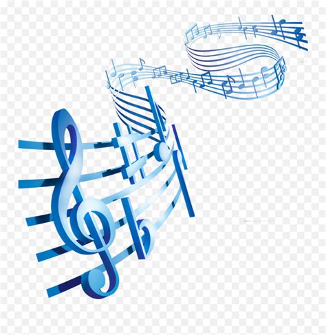 Mq Blue Music Notes Note Sticker By Marras Blue Musical Notes Png