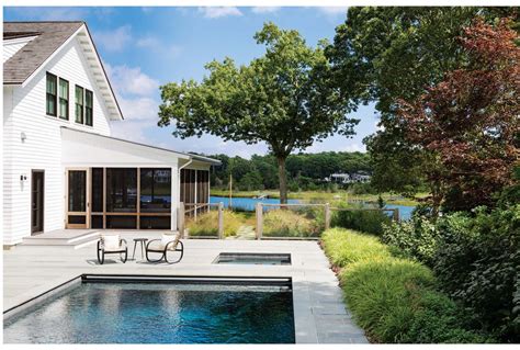 Boston Home Magazine Explores Osterville Oasis Hutker Architects