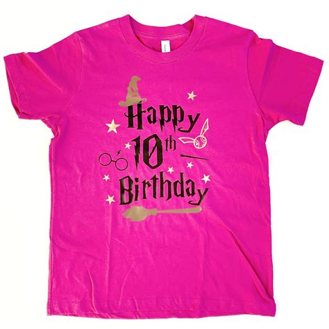 Harry Potter Shirt Harry Potter Birthday Shirt Funny Shirt Etsy