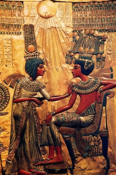 Queen Ankhesenamun Sister And Wife Of King Tut Ancient Egyptian Art