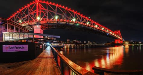 Story Bridge Brisbane Australia 6493 X 3428 Oc Os The Best