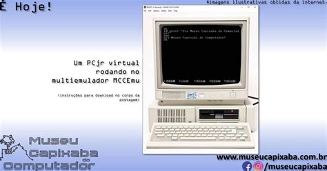 O Microcomputador Ibm Pcjr De 1983 Mcc Museu Capixaba Do Computador