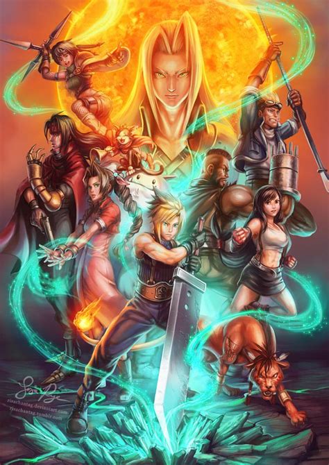 Fantasy characters fantasy game art fire emblem fantasy art final fantasy characters art final fantasy vii final fantasy art. Final Fantasy VII: Supernova by Risachantag on DeviantArt