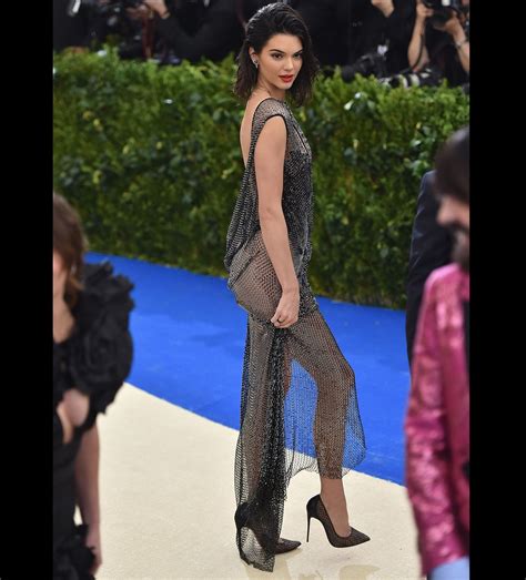 Kendall Jenner Wore A Single Strand Of String At The Met Gala Gq India