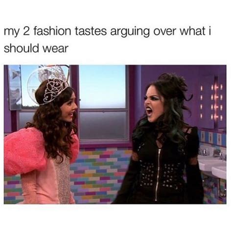 My 2 Fashion Tastes Arguing Over What I Should Wear Funny
