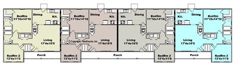 34 4 Plex 4 Unit Apartment Building Floor Plans Excellent New Home