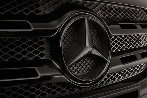 Mercedes Benz X Class 4K Wallpaper, Logo, Black/Dark, #83
