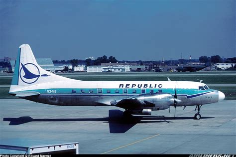 Convair 580 Republic Airlines Aviation Photo 0881086