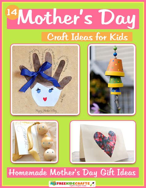 These super gift ideas go beyond candy and flowers, drawing inspiration from all areas of the home. 14 Mother's Day Craft Ideas for Kids: Homemade Mother's ...