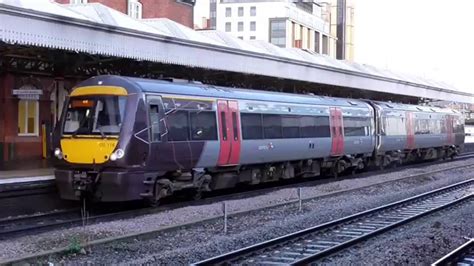 Cross Country Class 170 Departing Nottingham 22 1 16 Youtube