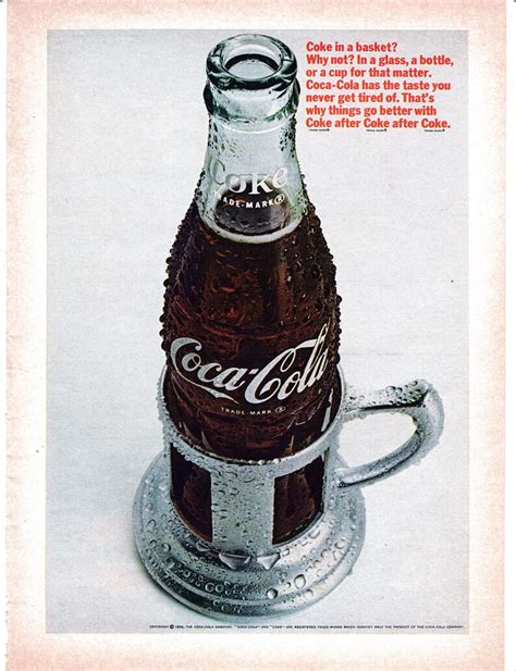1966 Coca Cola Coke Original Magazine Ad Things Go Better With Etsy