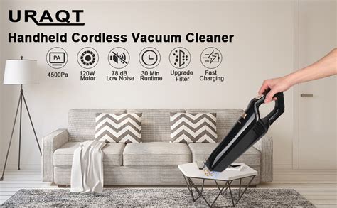 Uraqt Handheld Vacuums Cordless Powerful Handheld Hoover Vacuum