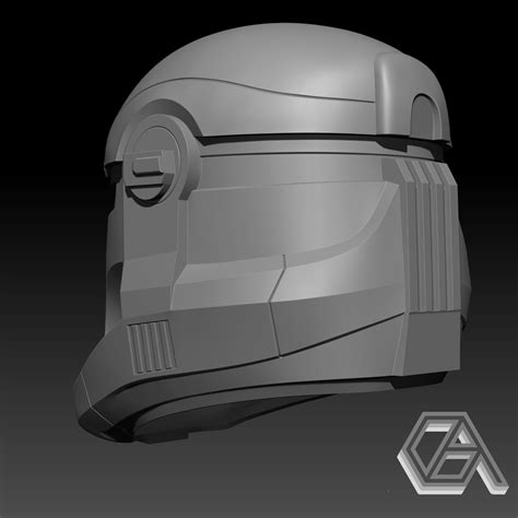 Star Wars Republic Commando Trooper Helmet Stl 3d Model 3d Print