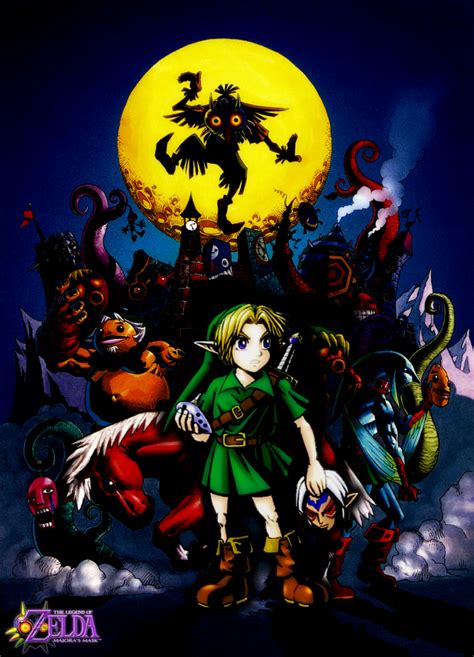 The Legend Of Zelda Majoras Mask Nintendo Legend Of Zelda Majoras