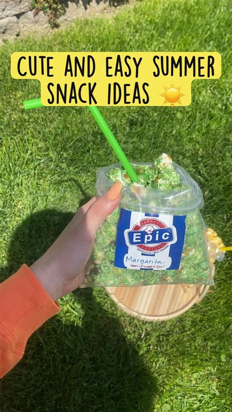 Cute And Easy Summer Snack Ideas ☀️ Easy Summer Snacks Party Snacks
