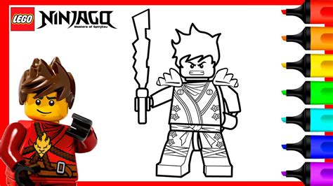 Lego Ninjago Kai Coloring Pages