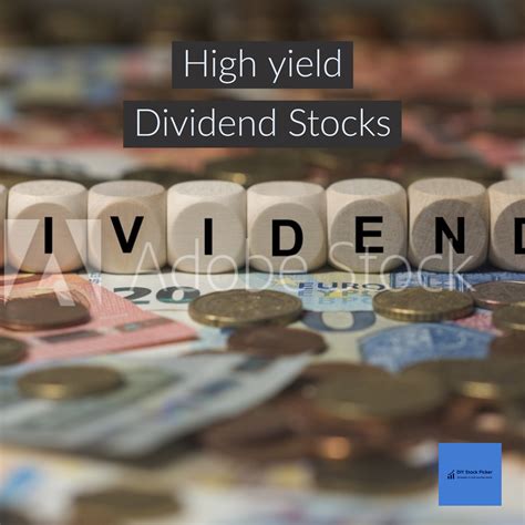 Top 20 High Yield Dividend Stocks Diy Stock Picker