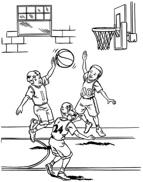 A match is divided into four periods of 10 minutes each according to fiba (europe) rules, four periods of 12 minutes according to nba (america) rules. NBA Player Blocked Shot Coloring Page : Color Luna