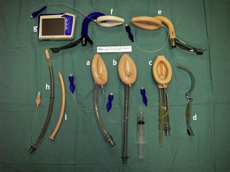 Equipment For Airway Management Anaesthesia And Intensive Care Medicine