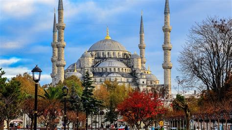 Sultan Ahmed Mosque Blue Mosque Turkey Islam Trees Islamic