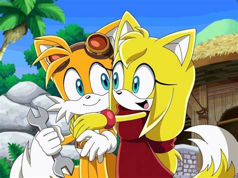 Sonic Boom Tails And Zooey By Tailsthefox41 On Deviantart