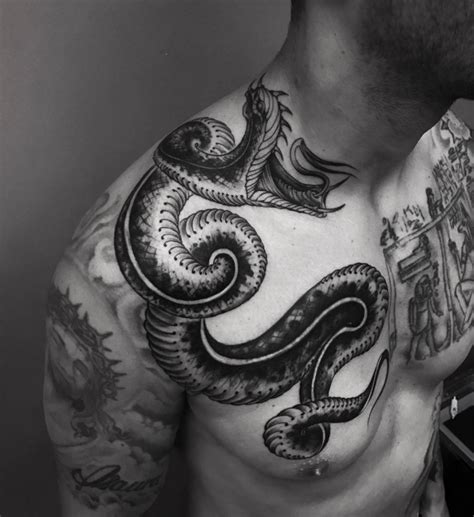 Best Snake Tattoo Artist Tattoo Arm Snake Around Tattoos Cobra