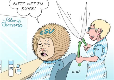 Der minister sei positiv auf das virus getestet worden und befinde sich. Bayrischer Löwe von Erl | Politik Cartoon | TOONPOOL