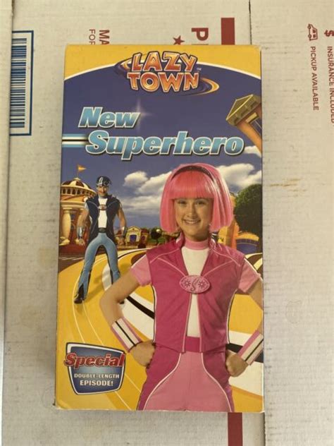 Lazy Town Robbies Greatest Misses Vhs 2006 For Sale Online Ebay