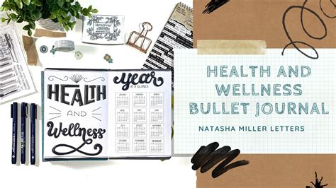 Health And Wellness Bullet Journal Setup Youtube