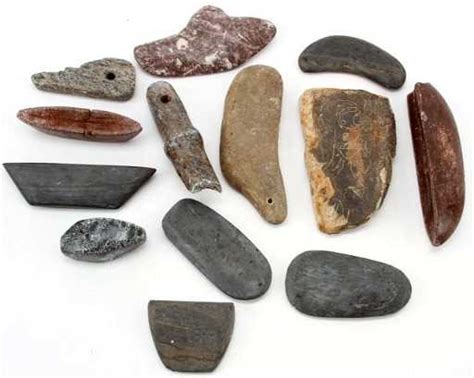 13 Native American Stone Artifacts