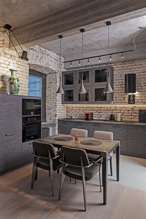 The furnishing trend industrial style, which transforms one's own four walls into an incredible loft in industrial charm. Реализованные нами проекты: Nolte Stone - Industrial ...